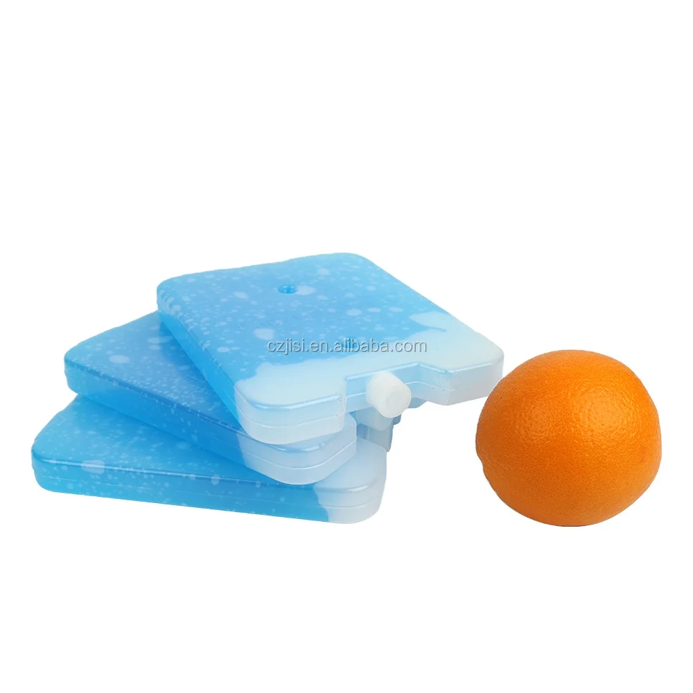 

Freezer Block Cooling Gel Ice Brick Reusable for Cooler Bag Hard Shell Plastic Thermal Food Embossed Logo/labeling Logo CN;JIA, Many