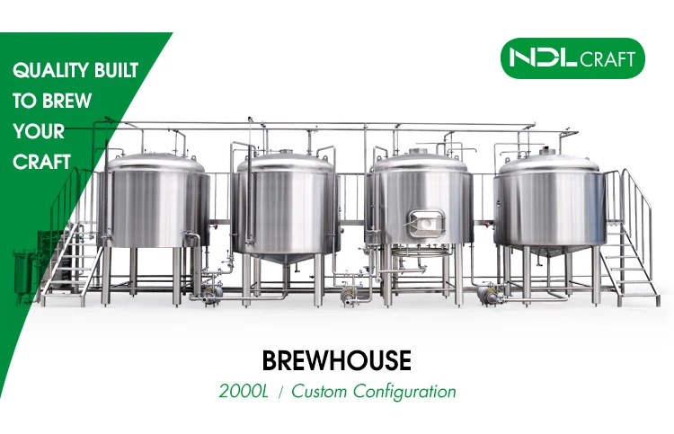 2000L Brewhouse