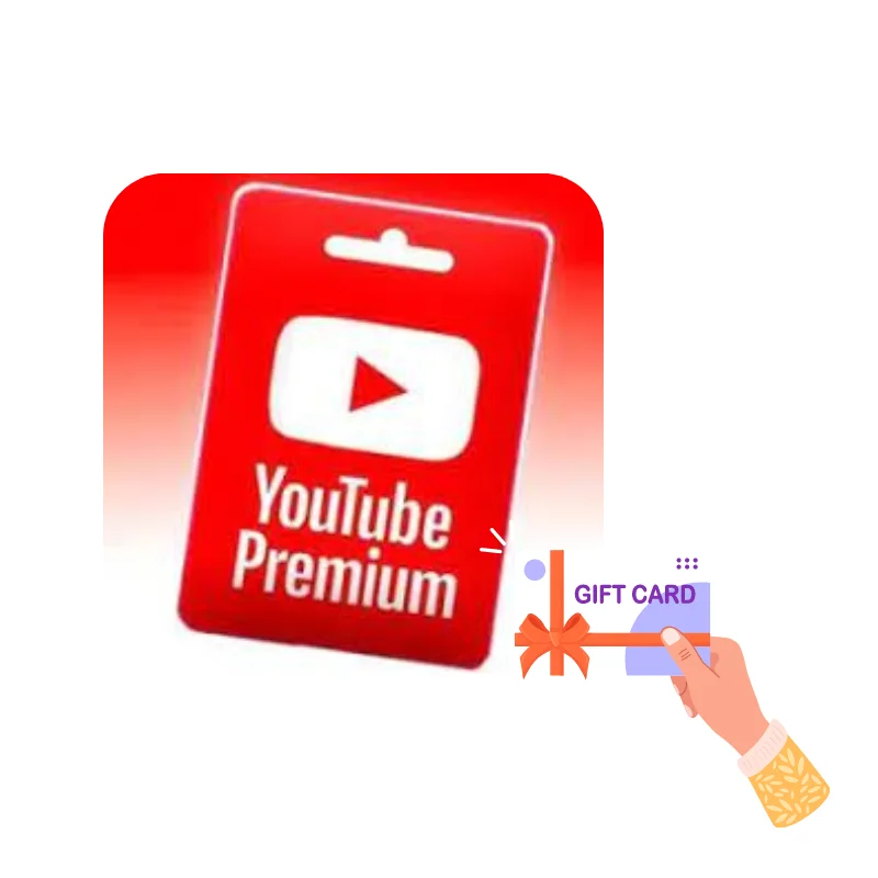 

YouTube premium Gift Card Premium Account 1 Year Subscription WORLD WORKS EUROPE SPAIN GERMANY 7X24 LIFE WARRANTY!