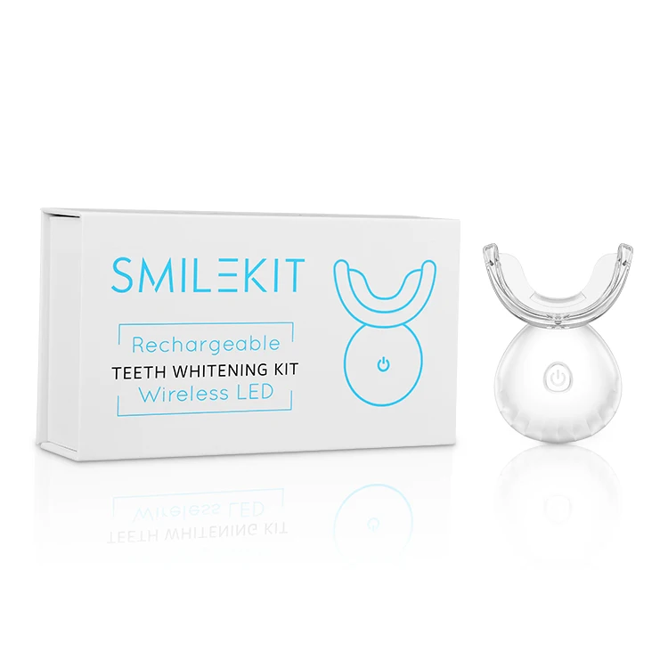 

smilekit white pen kits private label teeth whitening kit with led light and gels