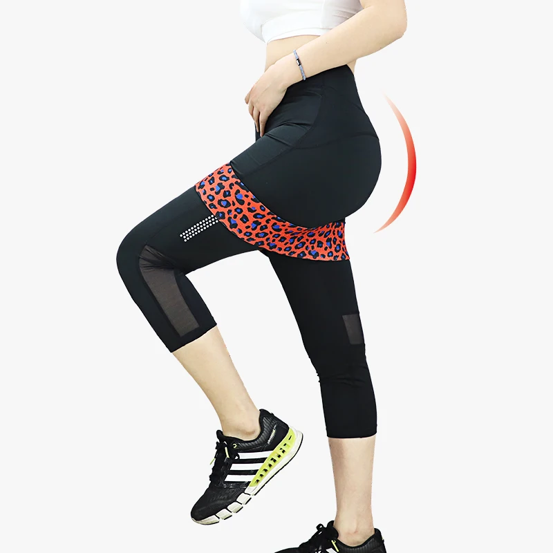 

Fitness Hip Circle Resistance Band Leopard Print Resistance Band