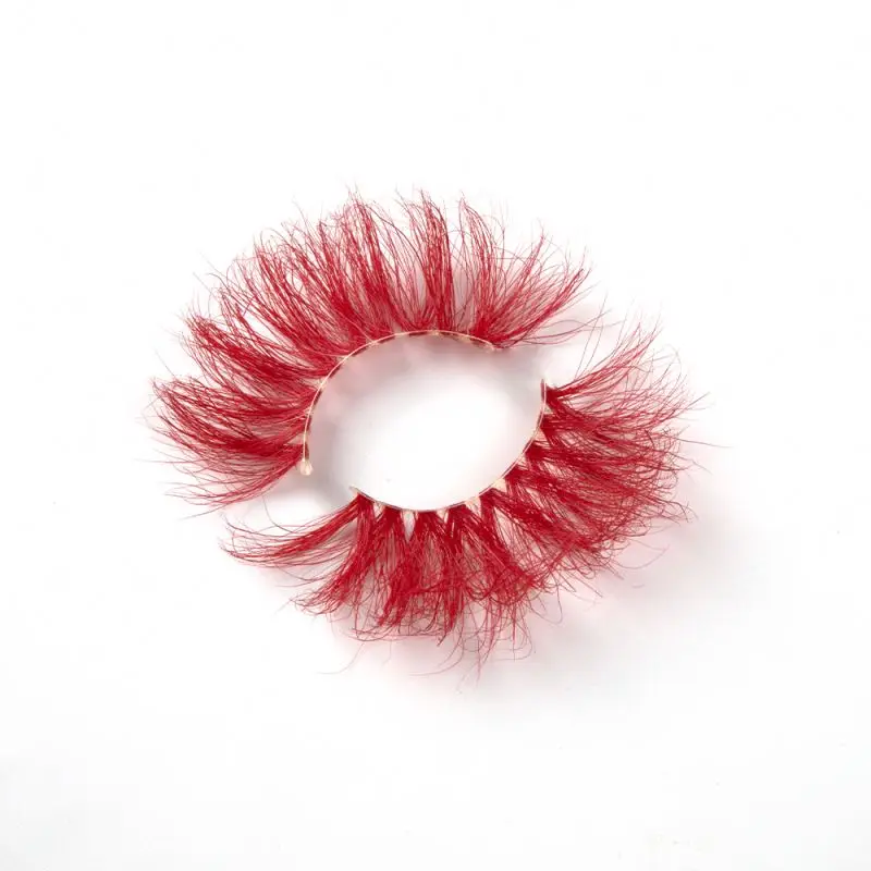 

Private label popular custom lash cases own logo brand wholesale luxury grade 3d lashes colored false eyelashes, Multiple colors