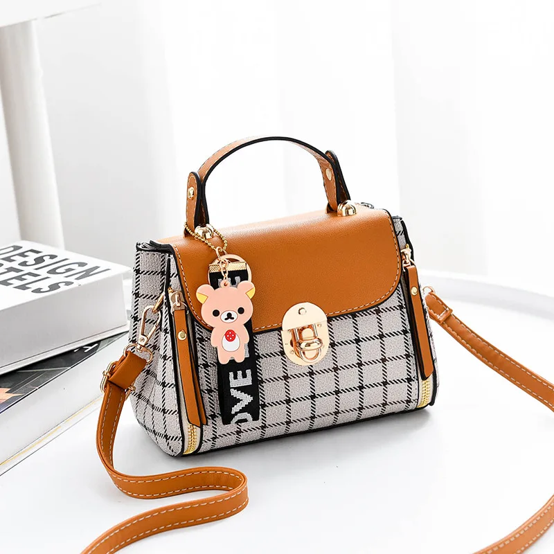 

2021 Lasvenis Ladies Women Designer Purse Square Bag Small Crossbody Handbag, Customized color