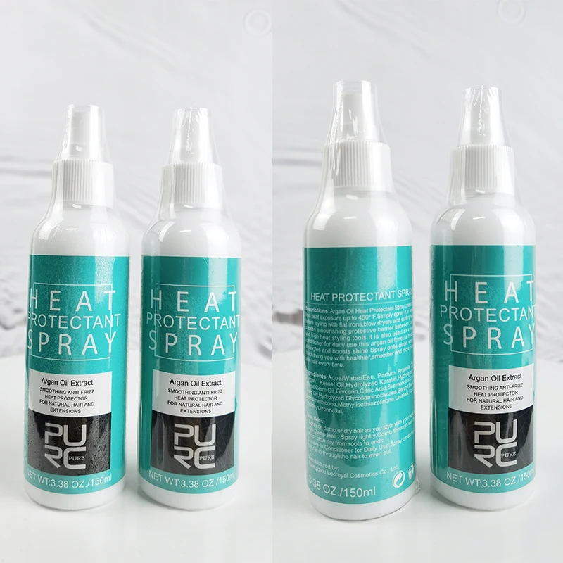 

In Stock Private Label Heat Protectant Spray For Hair Custom Heat Protection Detangling Spray