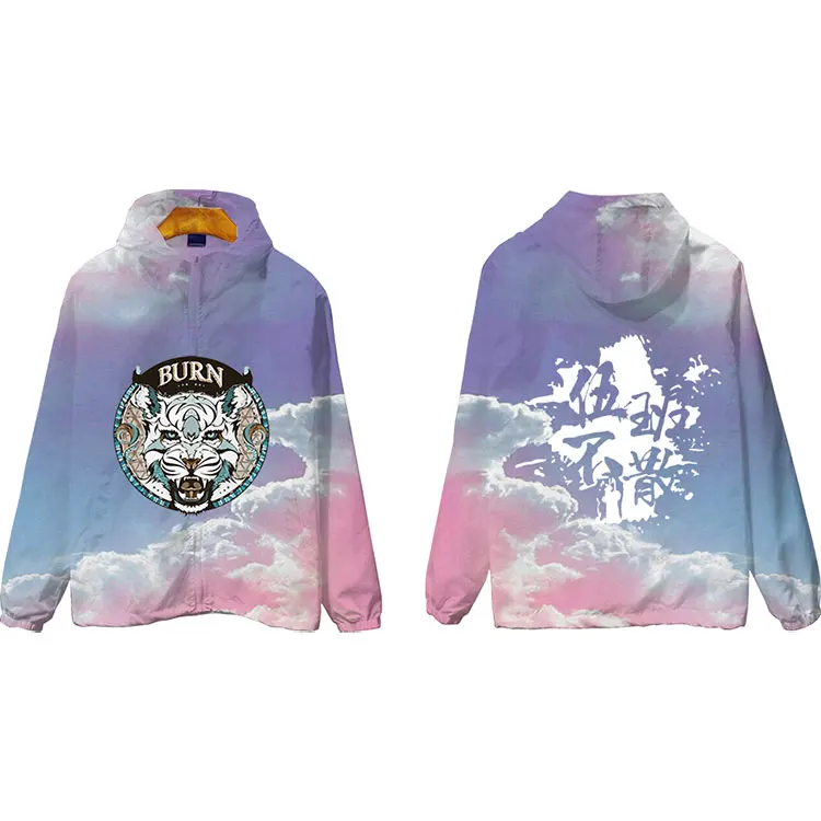 
Factory cheap price sublimation blank streetwear hoodie 