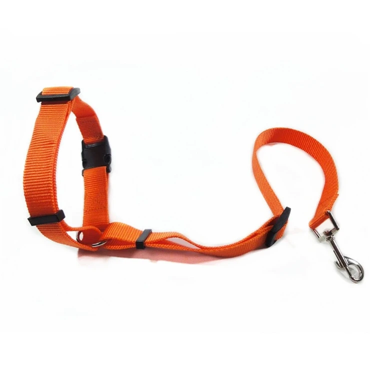 

Amazon Hot Selling Multicolor Nylon Fabric Adjustable Car Headrest Restraint Leashes for Pet Cat Dog, 10 colors