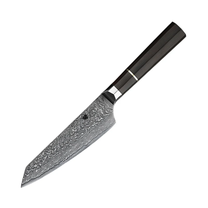 

Damascus chef knife  with ebony wood handle in 67 layers VG-10 steel