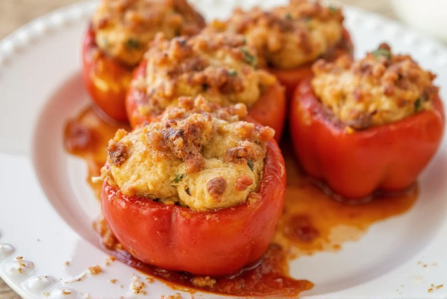Perfect Chicken Stuffed Peppers Recipe: Step-by-Step Guide