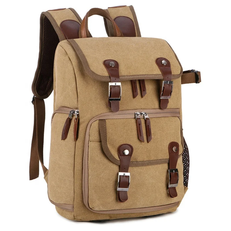 

Twinkle canvas backpack camera backpack Multi-function camera bag