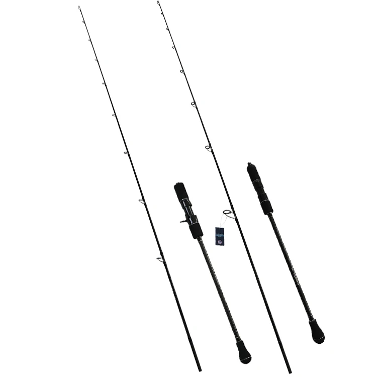 

Wholesale in stock Solid Carbon Slow Jigging Casting Fishing Rod, fuji Jigging Fishing Rod, Black