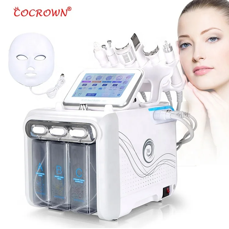 

7 In 1 Skin Care Machine Micro Hydra Dermabrasion Machine Uitrasound Oxygen Jet Skin Care Hydro Facial Beauty Machine