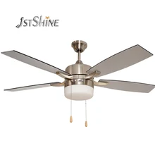 Ventilateur de plafond Retro de luxe avec la lumière et de contrôle de la chaîne de traction Ventilateur de plafond Retro de luxe avec la lumière et de contrôle de la chaîne de traction