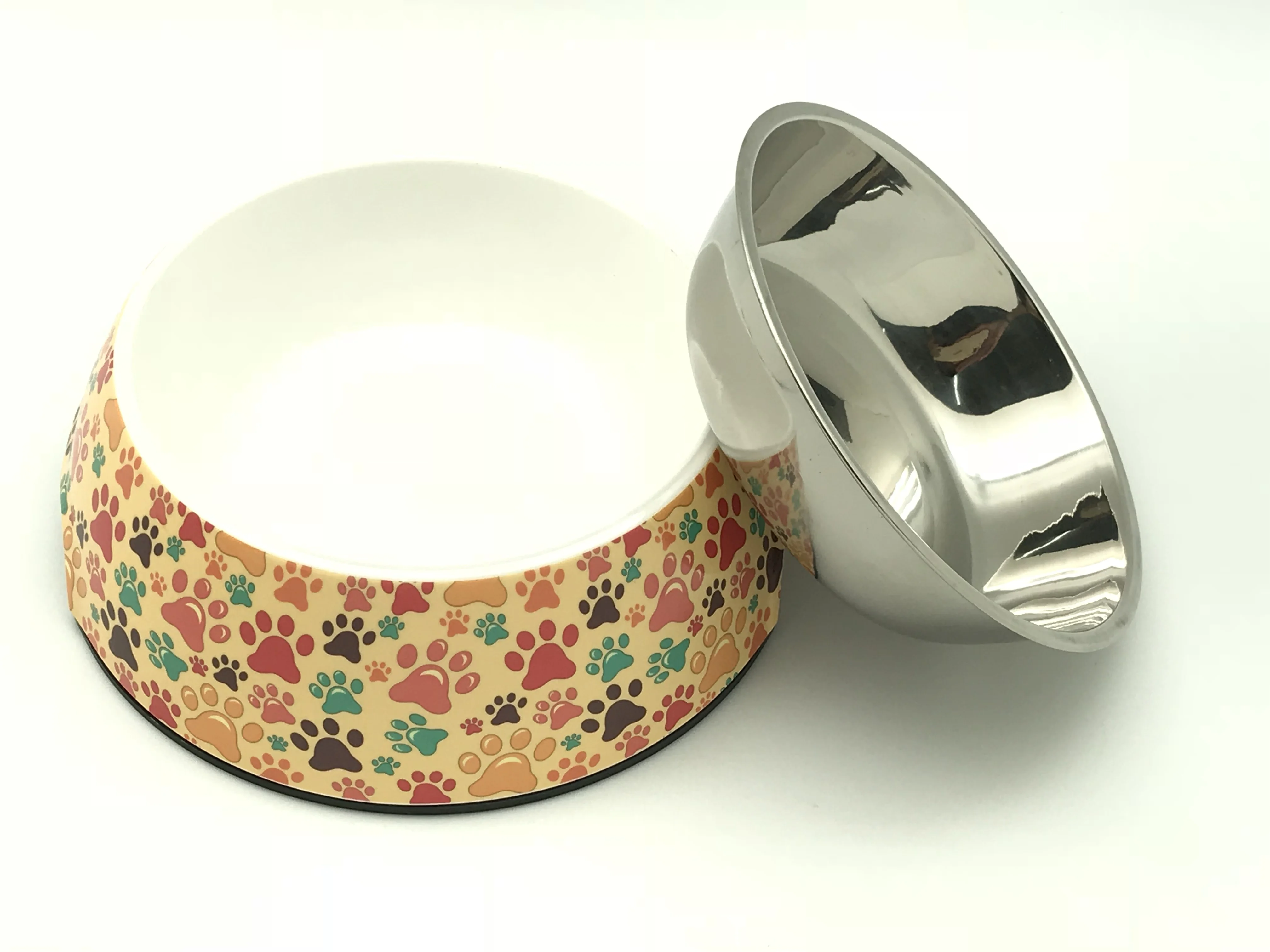New Design Weighted Dog Bowls Sublimation Pet Bowl Sublimation Dog Bowl