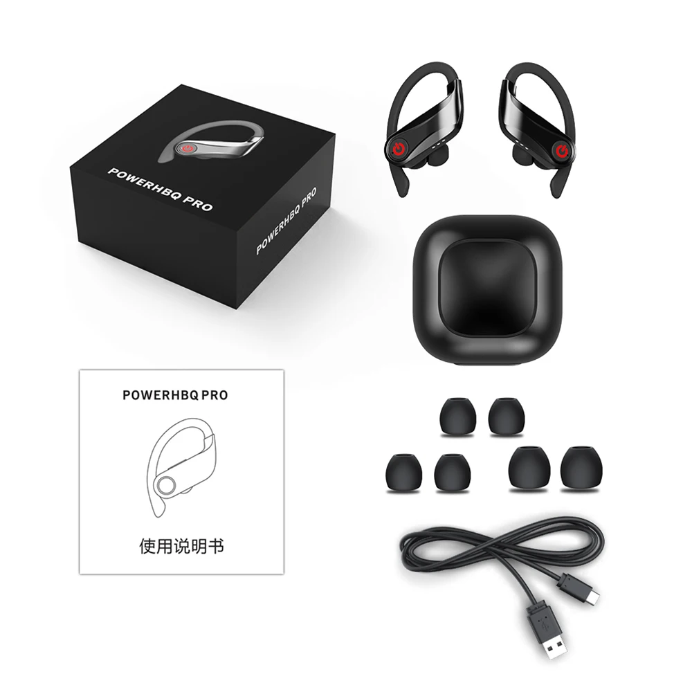 

Factory Price Sport Driving Hook Earphones Buetooth Wireless Earbuds Earphones