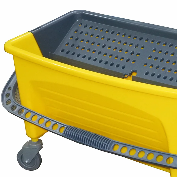 Professional Cleaning Industrial Mop Bucket Flat Commercial Mop Bucket