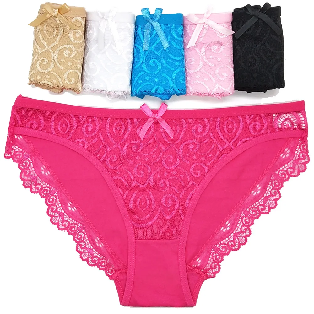 

Wholesale daily use 95% cotton underwear women lady panties plain color famous selling in Europe
