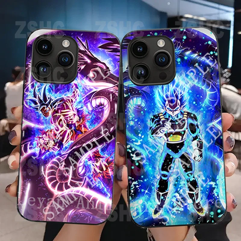 

Popular Anime DB 3D Motion Phone Cases Character Vegetas 3D Flip Phone Cover Lenticular Manga Shockproof Phone Cases