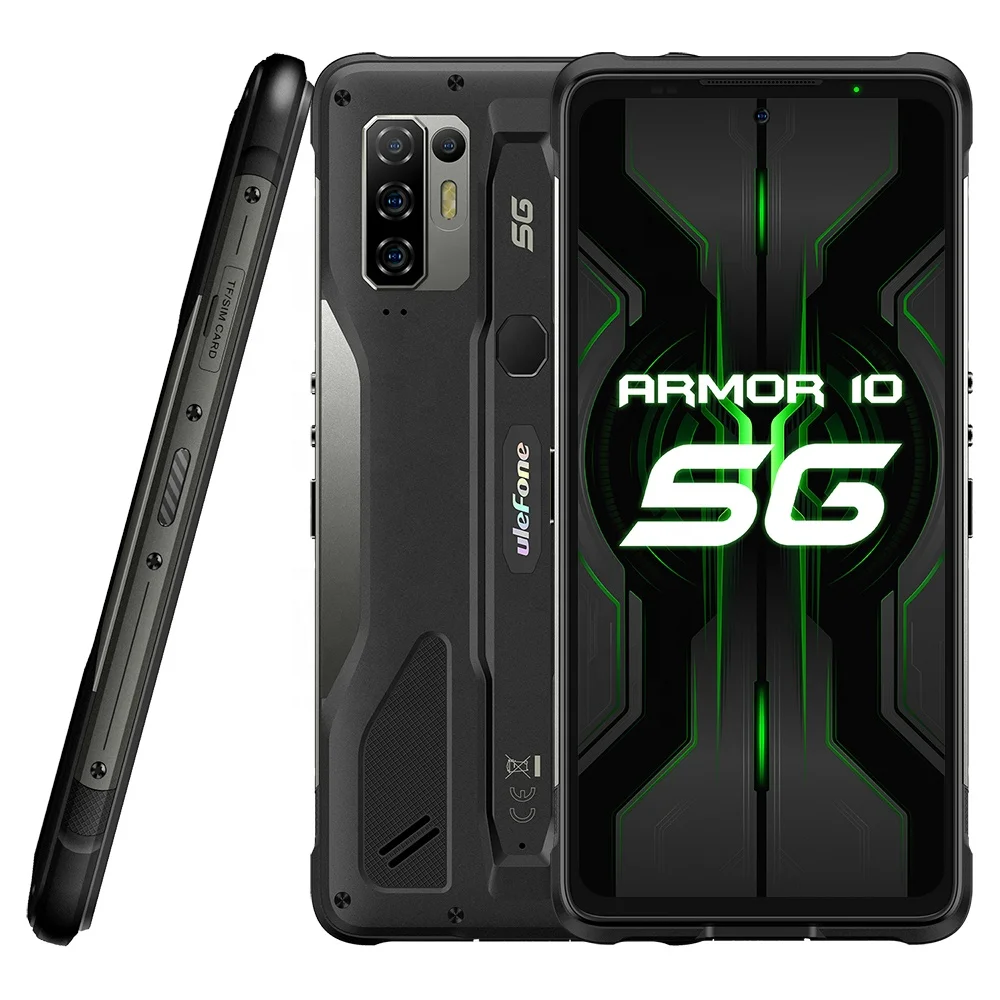 

New Arrival Ulefone Armor 10 5G Mobile Phone 8GB+128GB 6.67 inch smartphone 5800mAh Android 10.0 Rugged Phone
