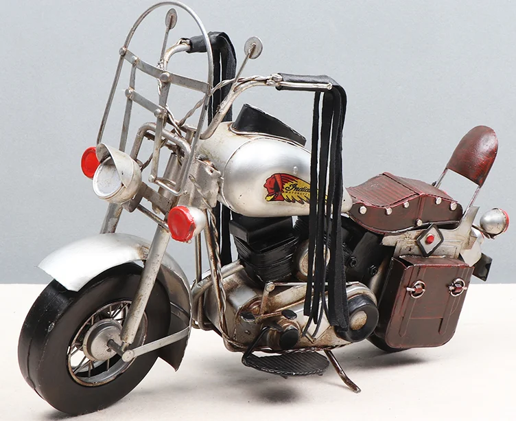 

Hot sale vintage motorbike birthday gift handcraft model, Golden