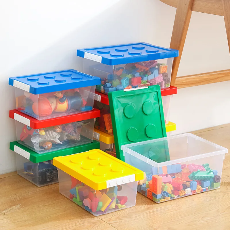 

Hot Plastic Storage Basket Kids Toys Storage Box