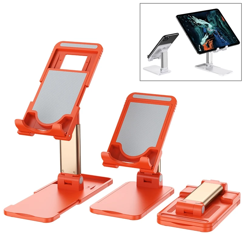 

Dropshipping Desk Tablet Phone Stand Mini portable Folding Phone Holder Liftable Foldable Phone Stand Holder
