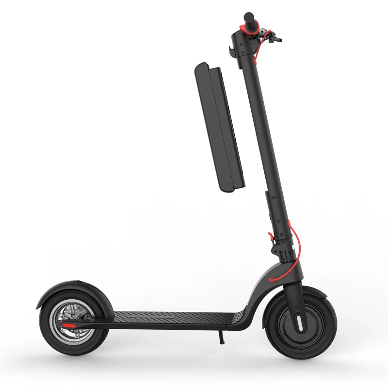 

X8 36V 10Ah Adult Scooter Electric 350W Removable Battery Folding Mobility Electric Scooters For Adult, Black