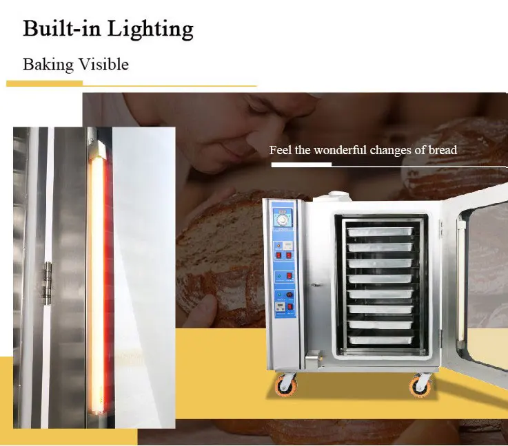 
Commercial bread cake baking 12 trays electric/gas convection oven bakery rotary oven prices 