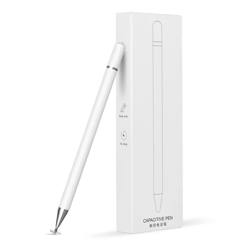 

Special Wholesale Cheap 2 In 1 Stylus Pen For Mobile Touch Screen, White