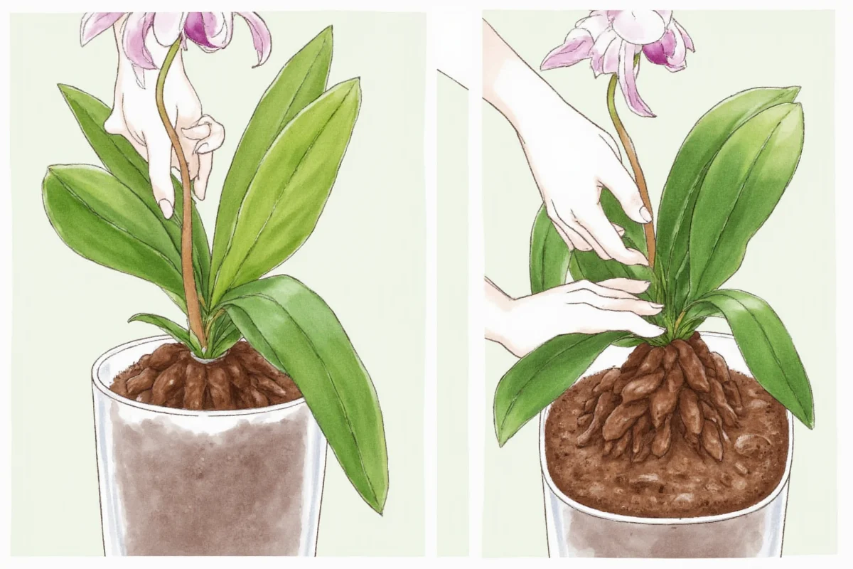how to transplant an orchid plant