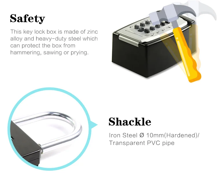 Go Surfing Safe Store Key Car Box Code Security Lock Boxes Spare
