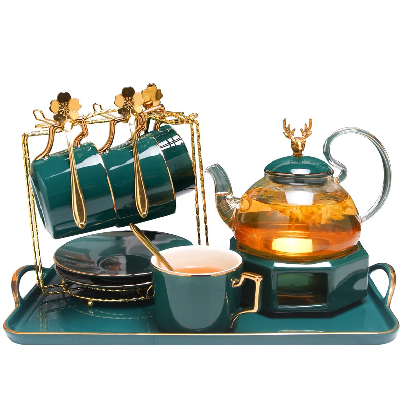 

Nordic Coffee Ins Style European Luxury Celebrity Porcelain Afternoon Teacup Set