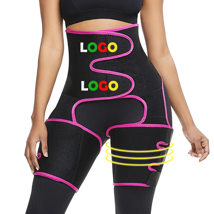 

Dropshipping Women Waist Shaper Tummy Control Leg Shaper Neoprene Material, As show