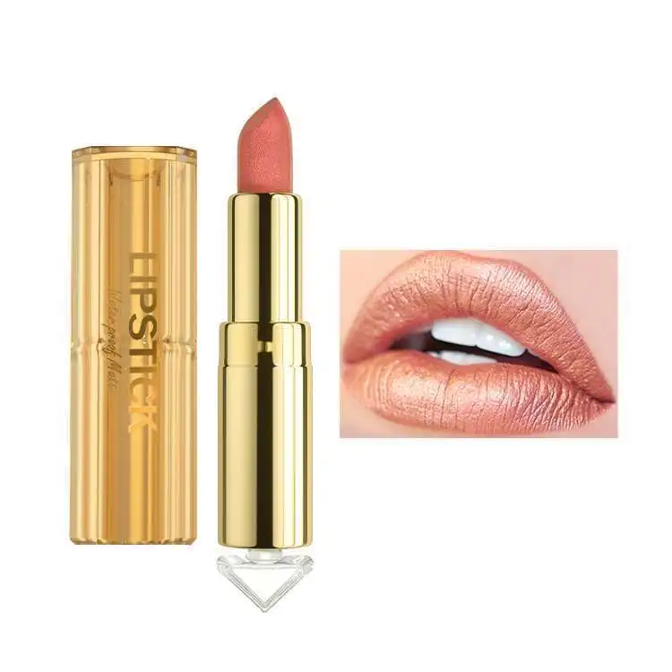 

Makeup Vendor Oem Wholesale Waterproof Natural Custom Moist Lipstick Private Label Matte Lipstick