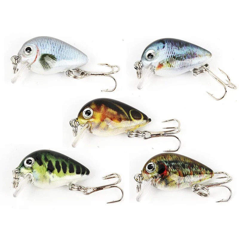 

Hot sell Artificial  Crank Fishing Lure, 5 colors