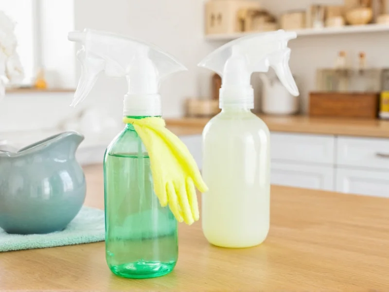 homemade cleaning spray