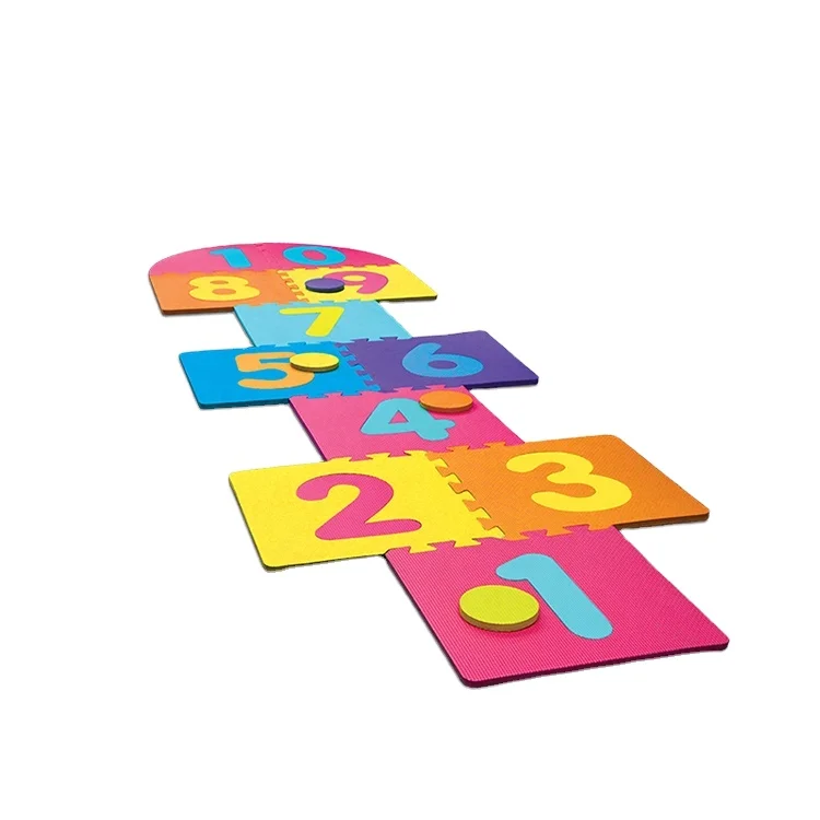 Classic Kids Team Play Hop Scotch Foam Play Mats . Buy Outdoor Kids