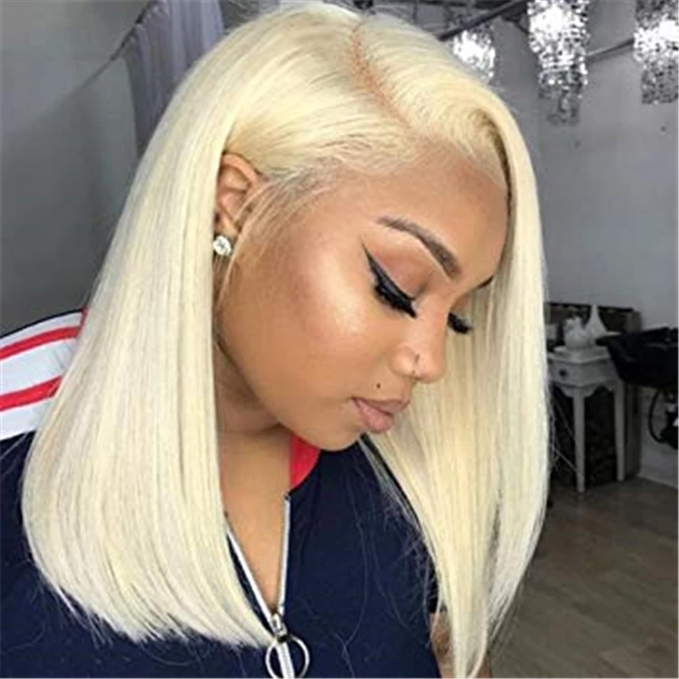 

613 cuticle aligned honey blonde human hair full lace wig, brazilian thin swiss Hd 613 full lace wig human hair for wigs women, #613 blonde, natural color