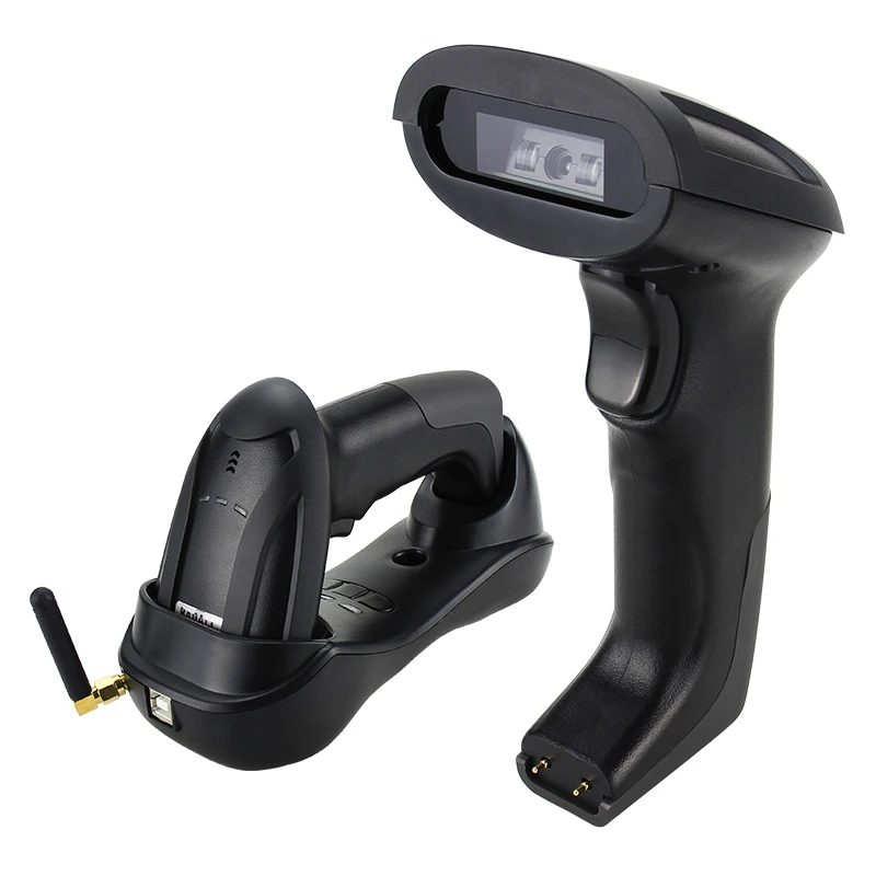 

High-end Handheld Wireless Cordless Easy Charging CCD Barcode Scanner