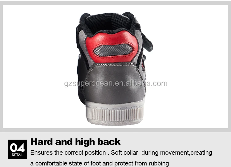 Princepard Orthopedic Kids Shoes Pink Gray Children Sport Clubfoot