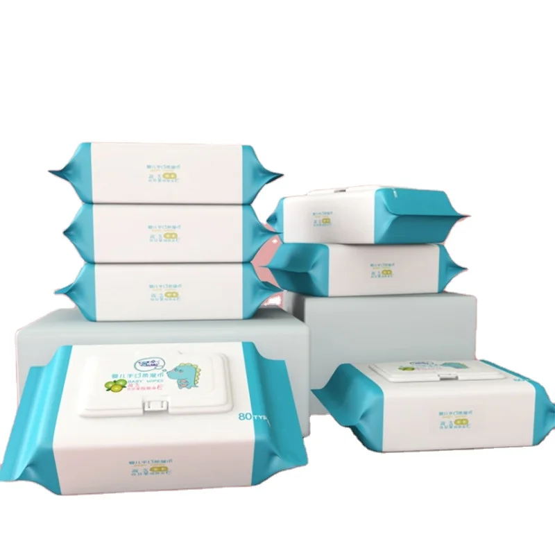 

Thick Restaurant Roll Biodegradable Wet Wipes Set For Baby's Delicate Skin