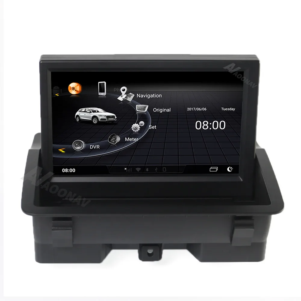 

car HD touch screen video audio player GPS navigation head unit For AUDI A1 2010-2018 high match car auto radio player