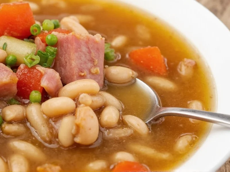 Classic Ham and Bean Soup Recipe: Hearty, Simple & Delicious