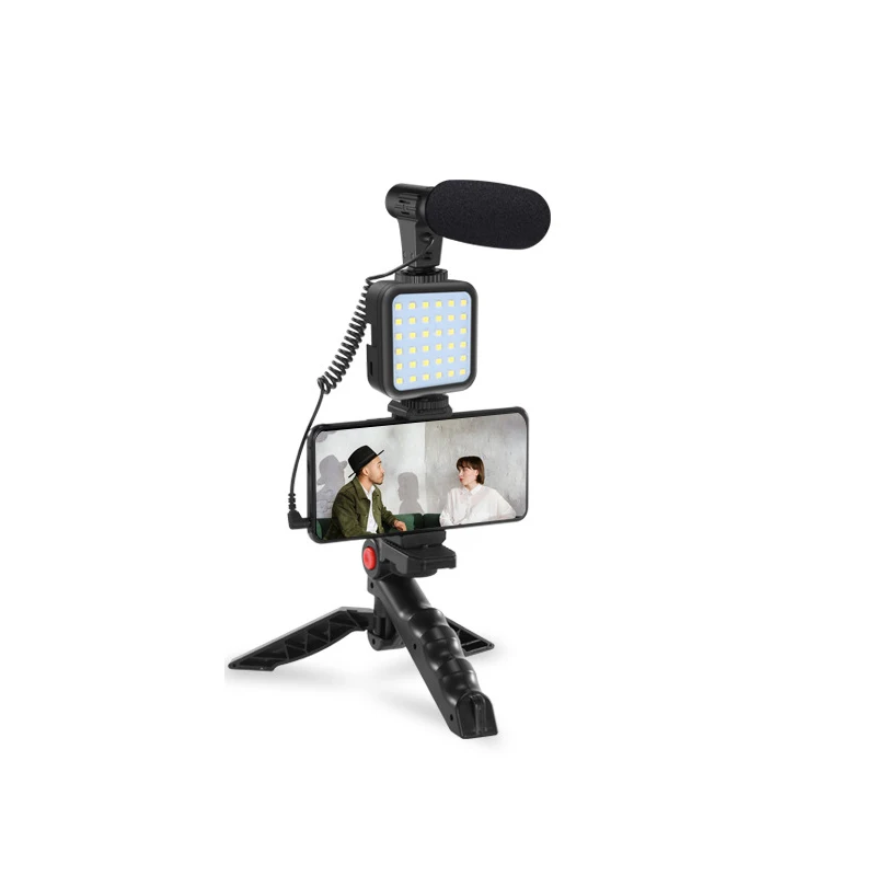 

Tripod Stand Perfect for Camera And Cell Phone with 360 DegreesTripod Head, Black