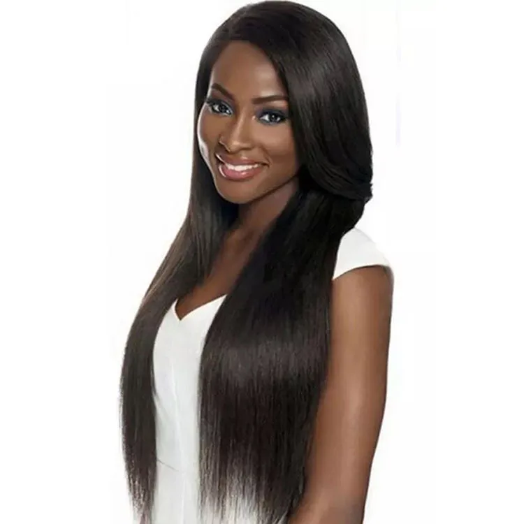 

Wholesale Peruvian Bone Straight Human Hair Wigs, Straight Hair Wig For Women, Black