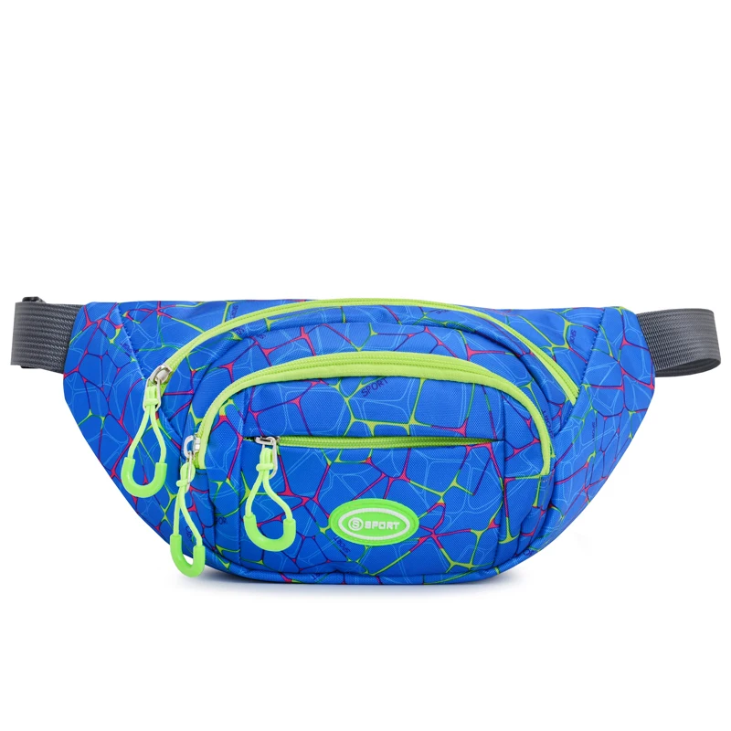 

Wholesale Fashion Women Waist Bag Fanny Pack Waterproof Fitness Colorful Sport Belt Bag