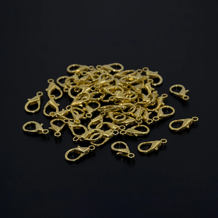 

Factory Sale Golden Plated Metal Lobster Claw Clasps for Jewellery Making 21mm 23mm