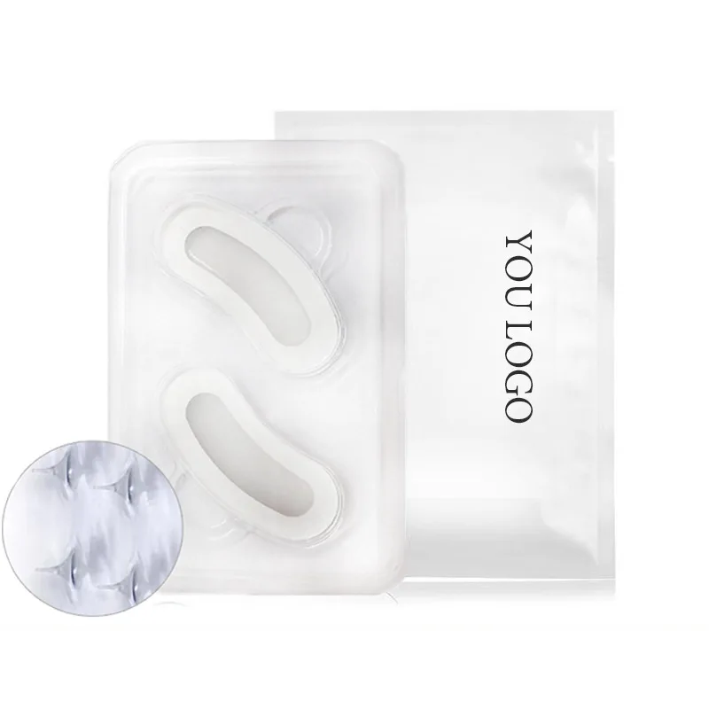 

Private label micro needle collagen hydrogel eye patch for dark circles eye mask collagen logo