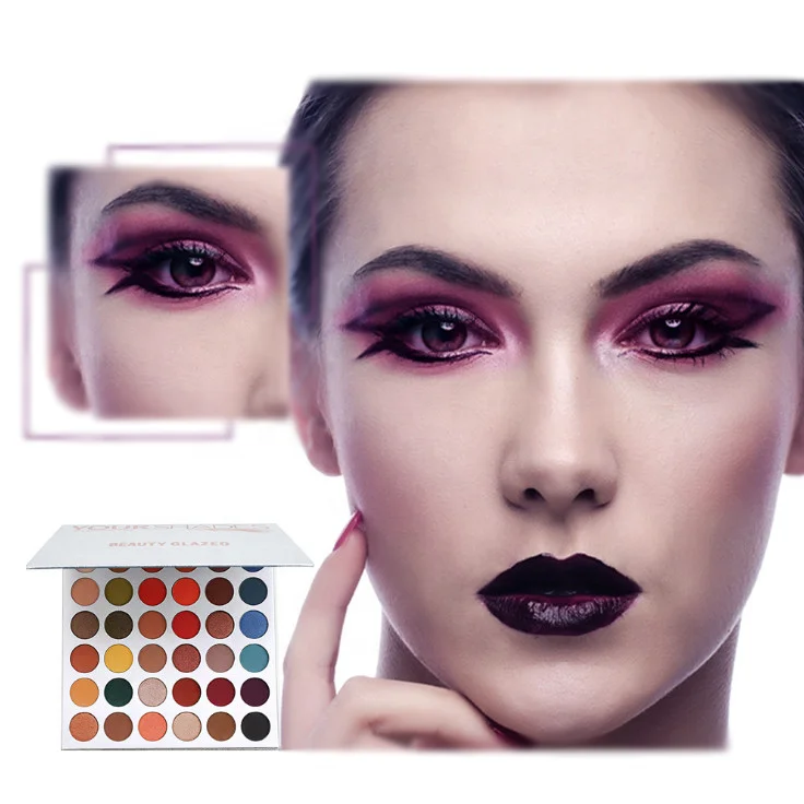 

2021 new 36 Colors Eyeshadow High Pigment Private Label Custom Logo Eyeshadow Palette, Multi-colors