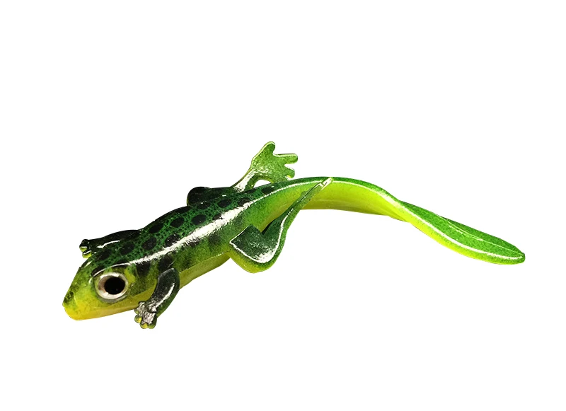 Weihe 7.5cm/3g Fishing Simulation Salamander Soft Lure Artificial Bait