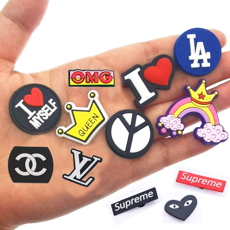 

Hot Sale Variety of Boy and Girl Universal Shoe Decoration Charms Children's Cartoon Anime PVC Shoes Charms